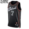 Dječji NBA Dres Detroit Pistons Killian Hayes Nike 2023-24 City Edition Crno Swingman